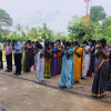 The tree planting programs held on  the Divisional Secretariat to coincide with the 73rd Independence Day celebrations on 04.02.2021.