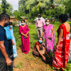 The tree planting programs held on  the Divisional Secretariat to coincide with the 73rd Independence Day celebrations on 04.02.2021.