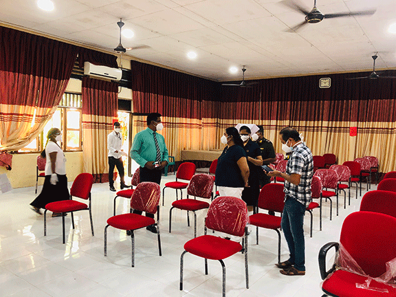 Vaccination Programe in Uhana Divisional Secretariat