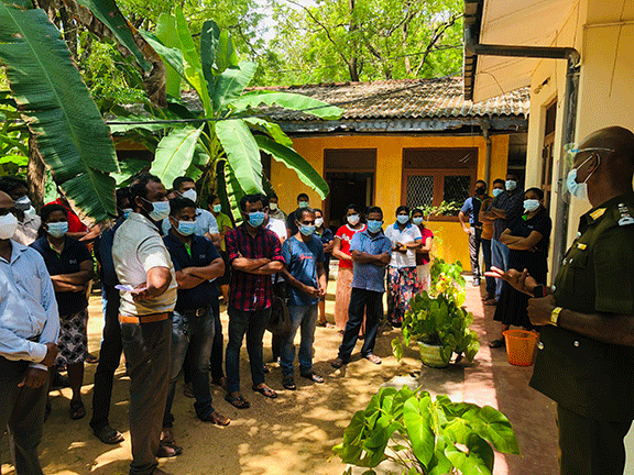 Vaccination Programe in Uhana Divisional Secretariat