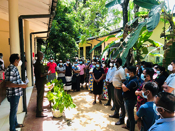 Vaccination Programe in Uhana Divisional Secretariat