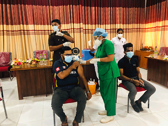 Vaccination Programe in Uhana Divisional Secretariat